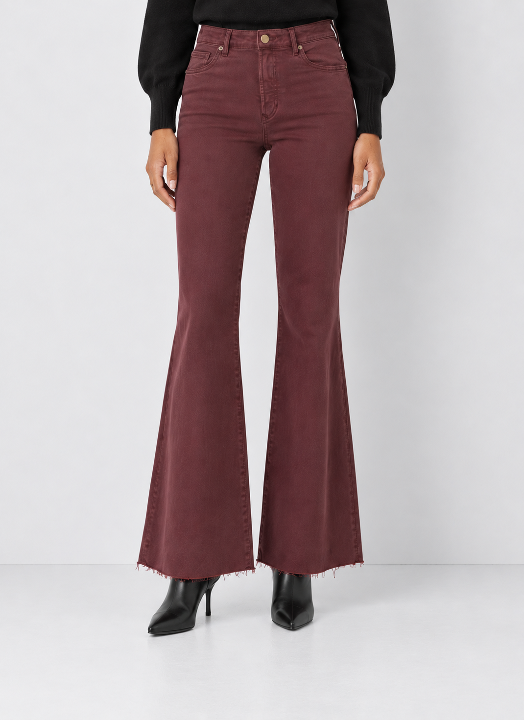 Dear John Fiona Wide Leg Jeans - Huckleberry