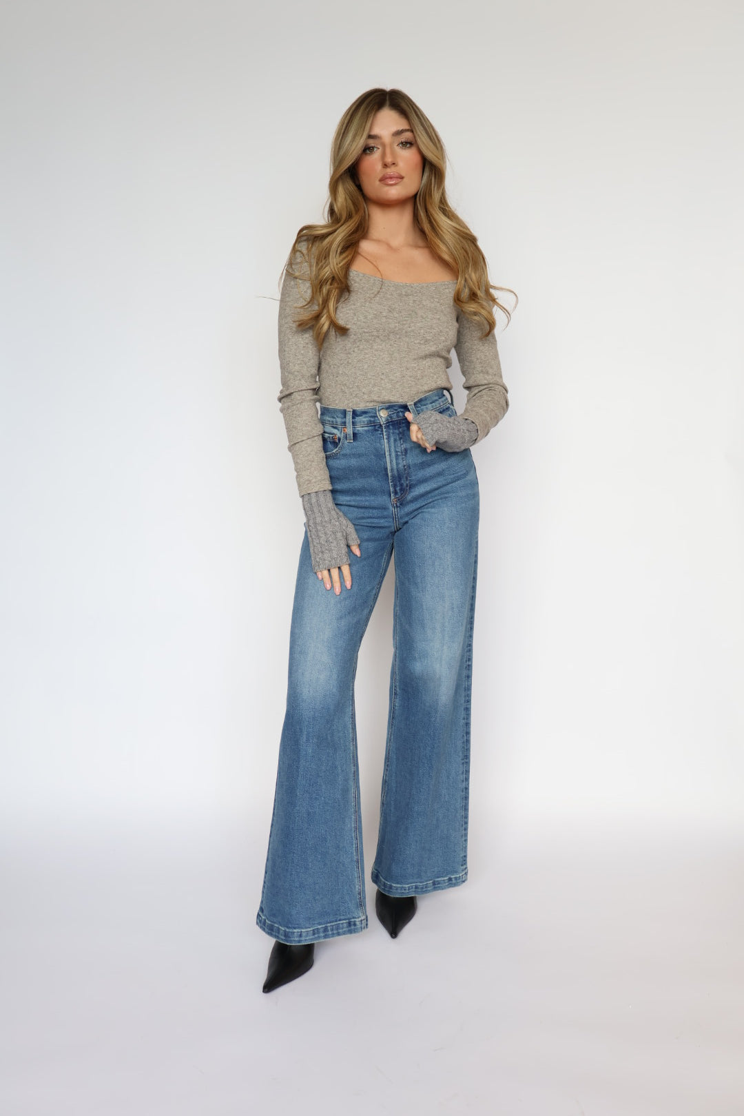 Cliffside Long Sleeve Knit Top