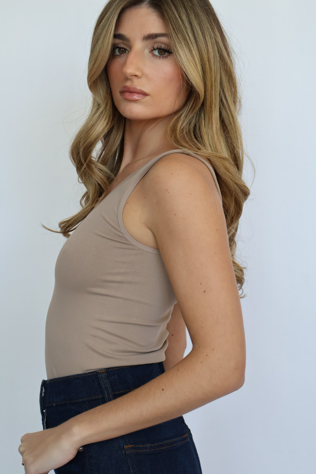 Reversible Contour Tank Top One Size