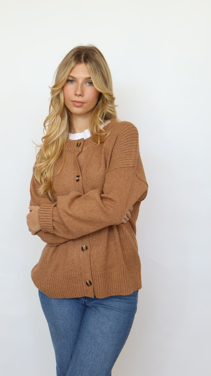 Chunky Oversized Knit Cardigan
