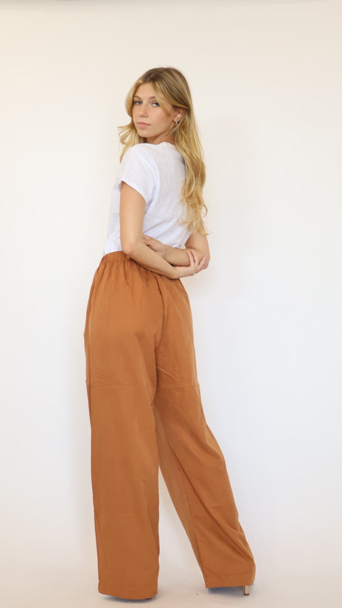 Another Love Elastic Waist Paris Pant