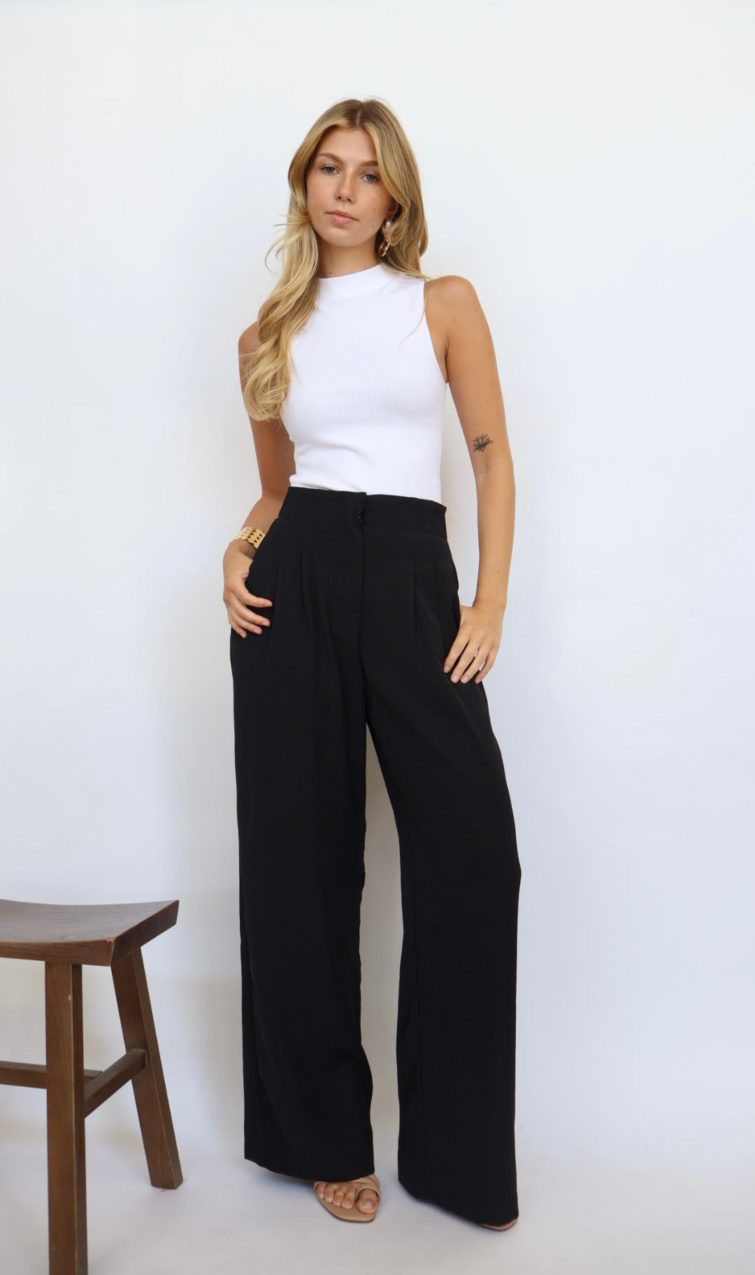 Core Wide Leg Trouser