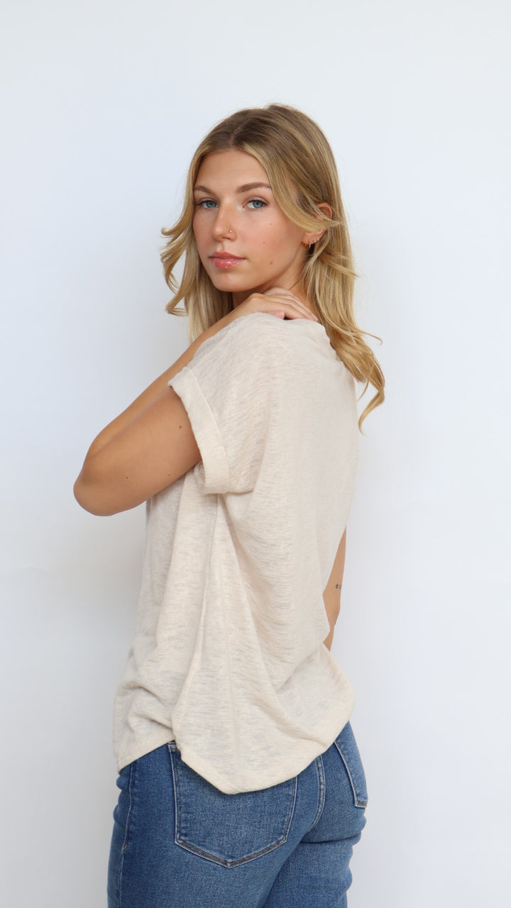 Women’s Rolled Sleeve T-Shirt