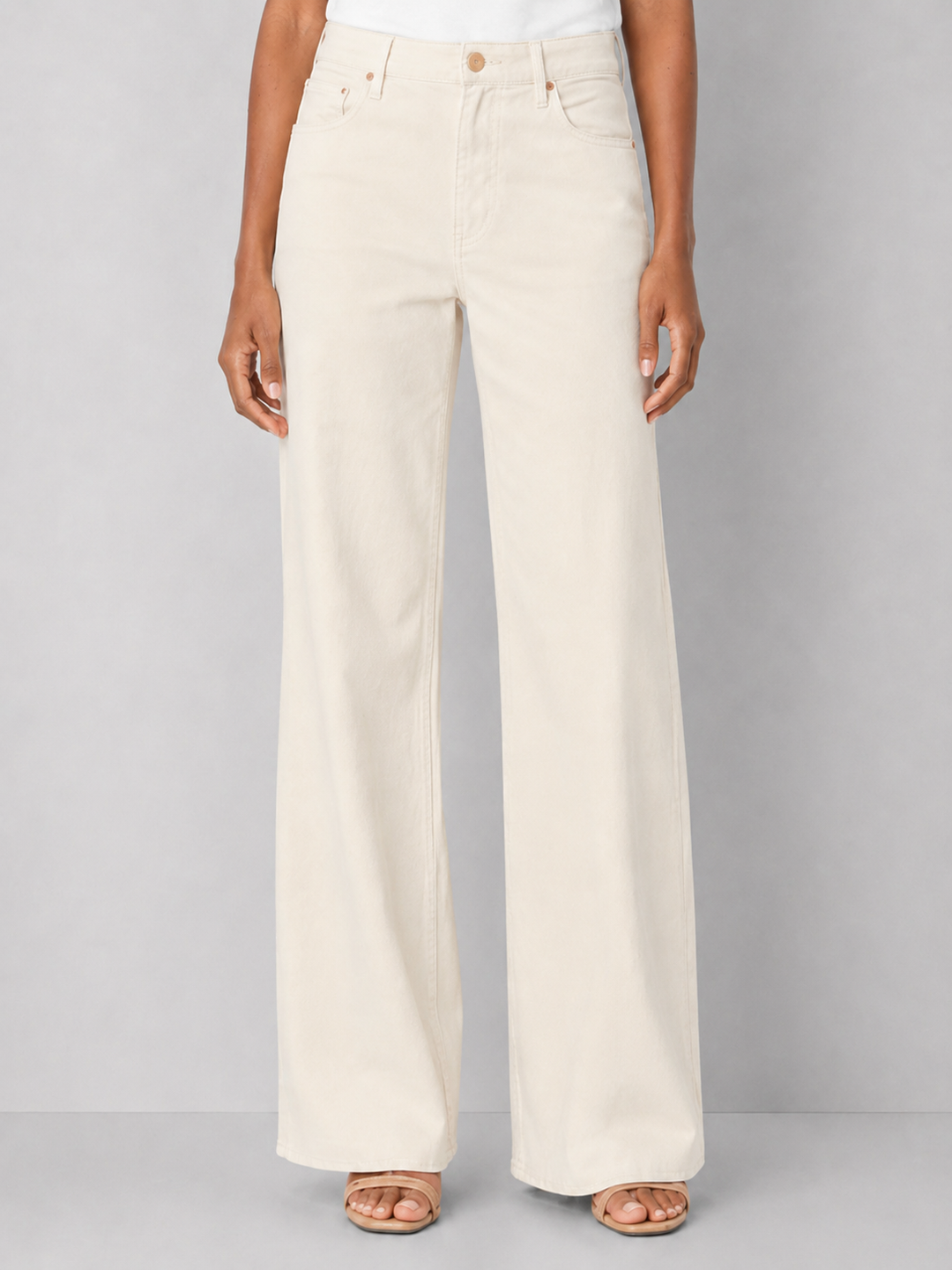 Dear John Denim Fiona Wide Leg Jeans – Wheat