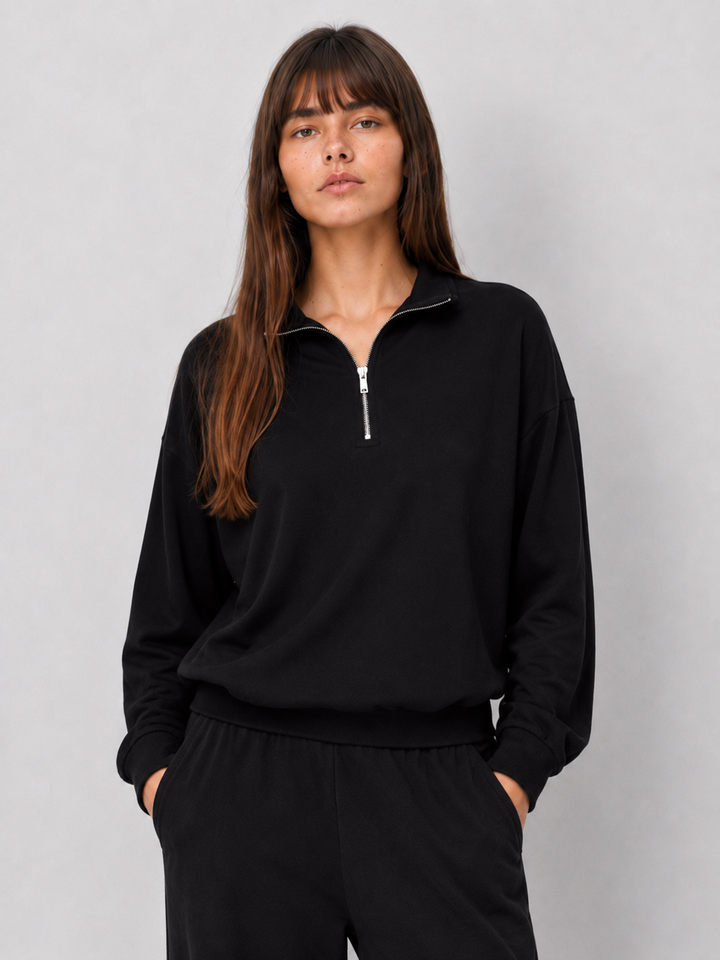 Z Supply Gate Check Modal Sweatshirt