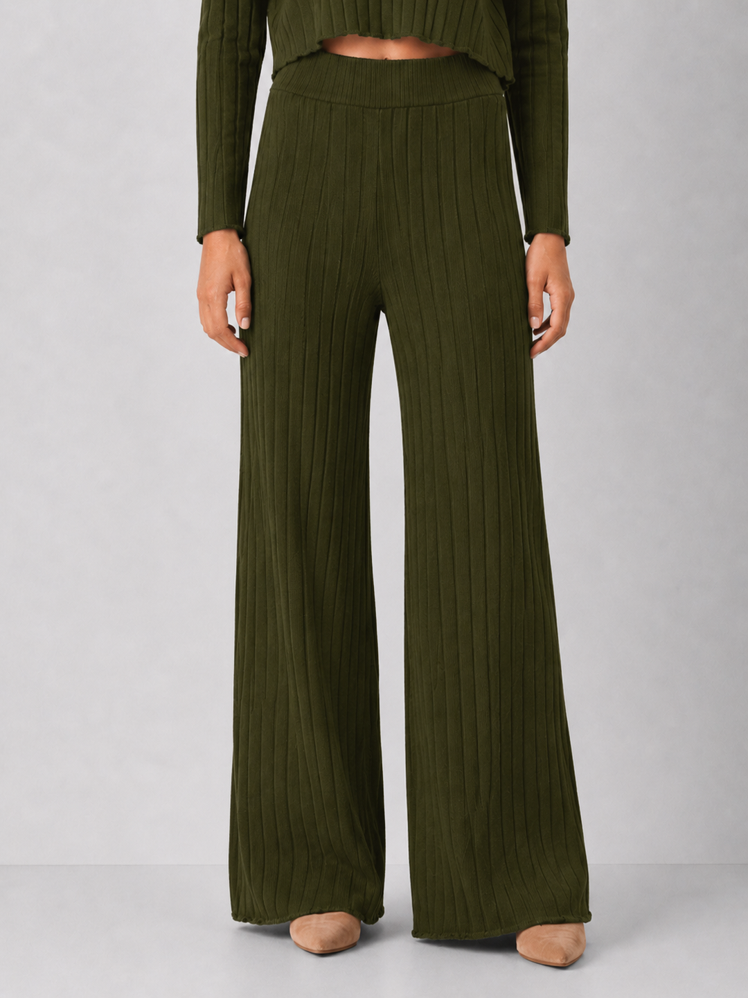 Elan Margot Ribbed Knit Pant