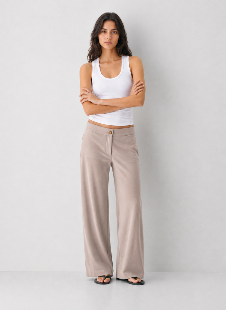 Another Love Bishop Stretch Wide Leg Trouser