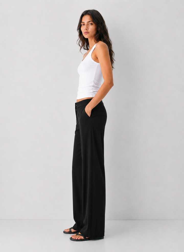 Another Love Bishop Stretch Wide Leg Trouser