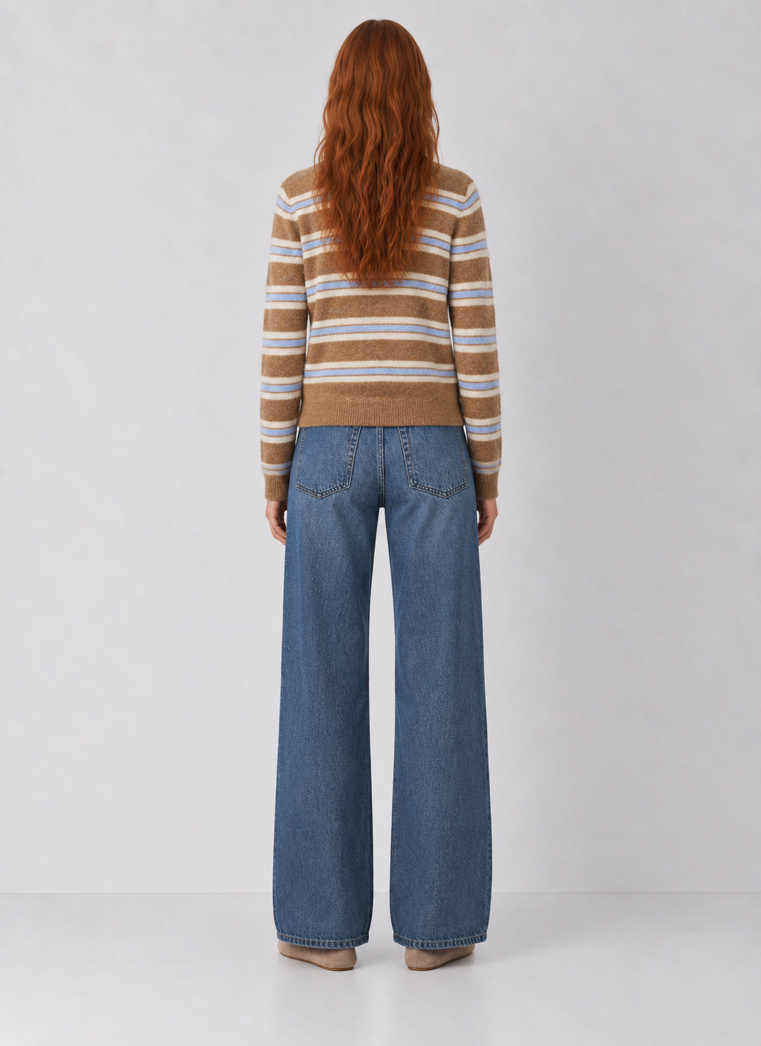 Z Supply Medina Stripe Cardigan - Golden Caramel
