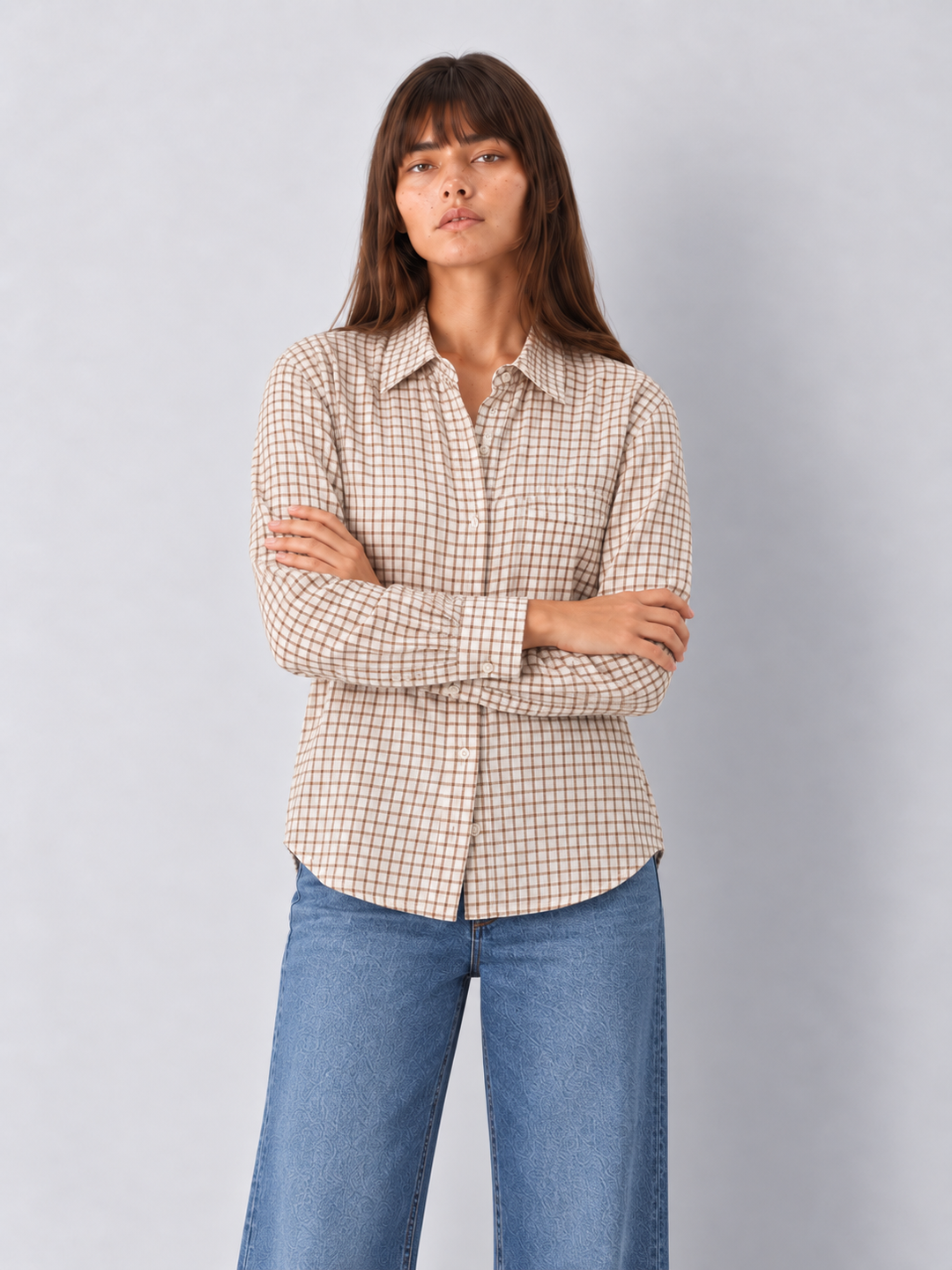 Z Supply River Plaid Button Up