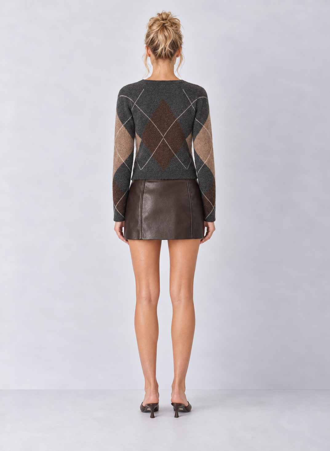 Z Supply Roux Leather Mini Skirt