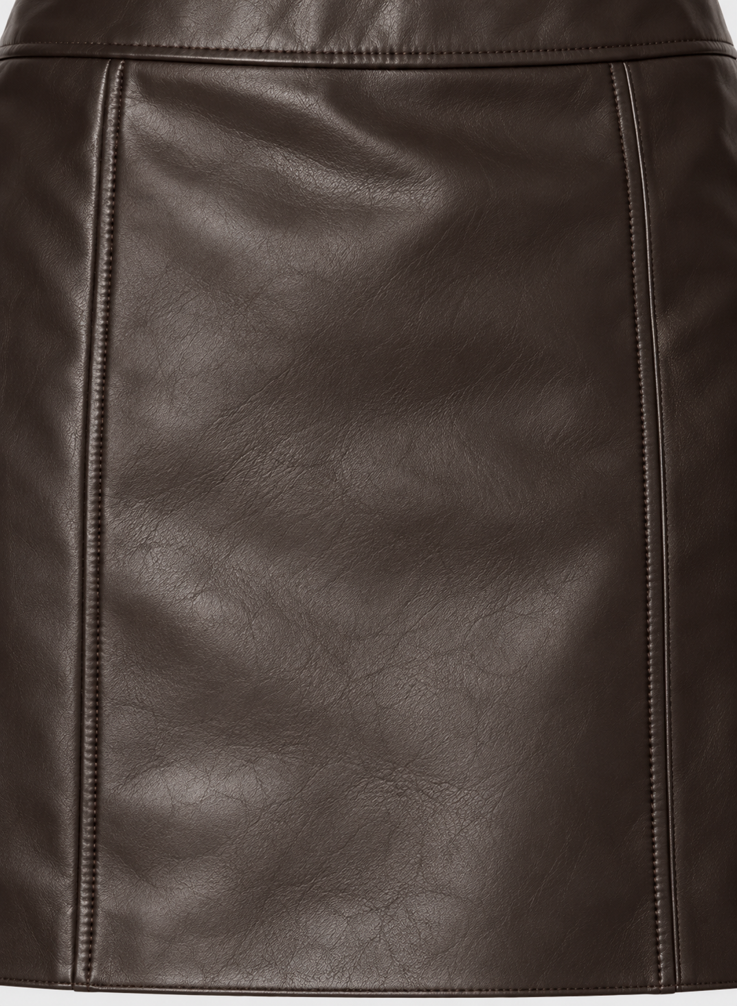 Z Supply Roux Leather Mini Skirt