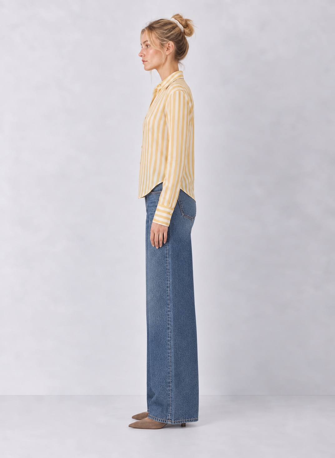 Z Supply Golden Haven Stripe Button Up