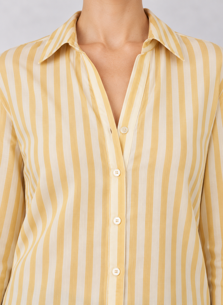 Z Supply Golden Haven Stripe Button Up