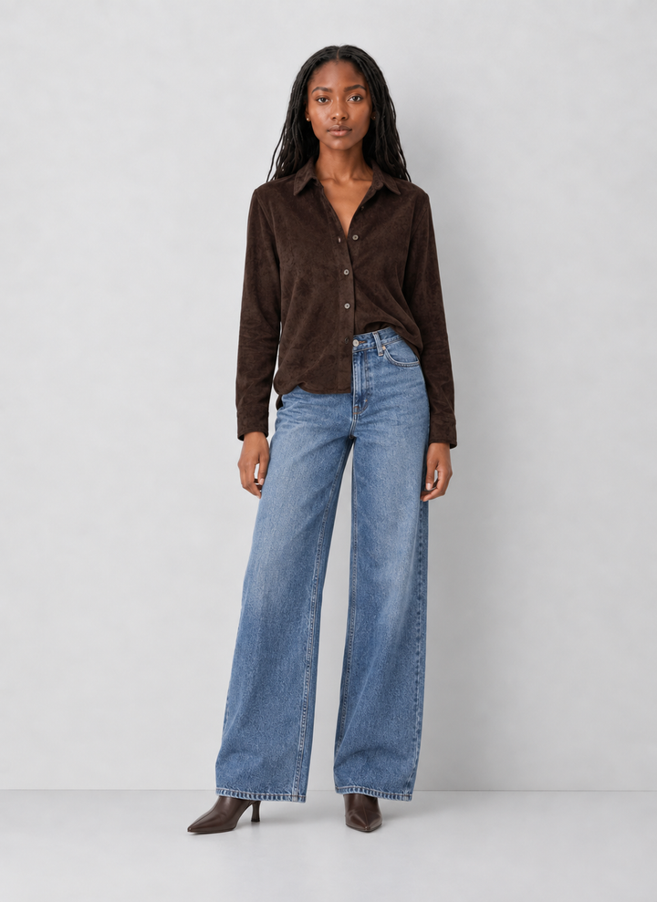 Z Supply Maren Suede Shirt