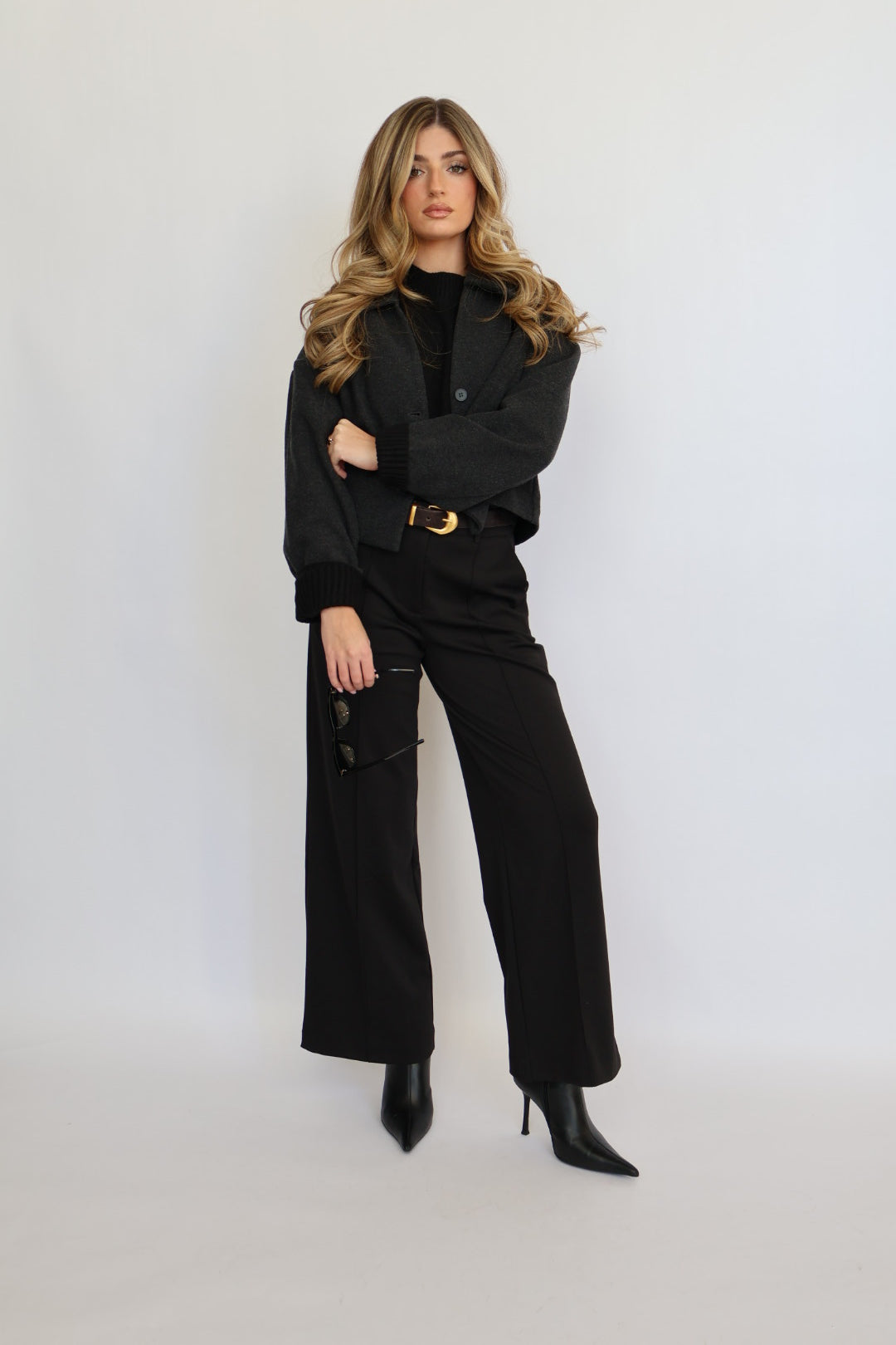 Crop Collared Jacket