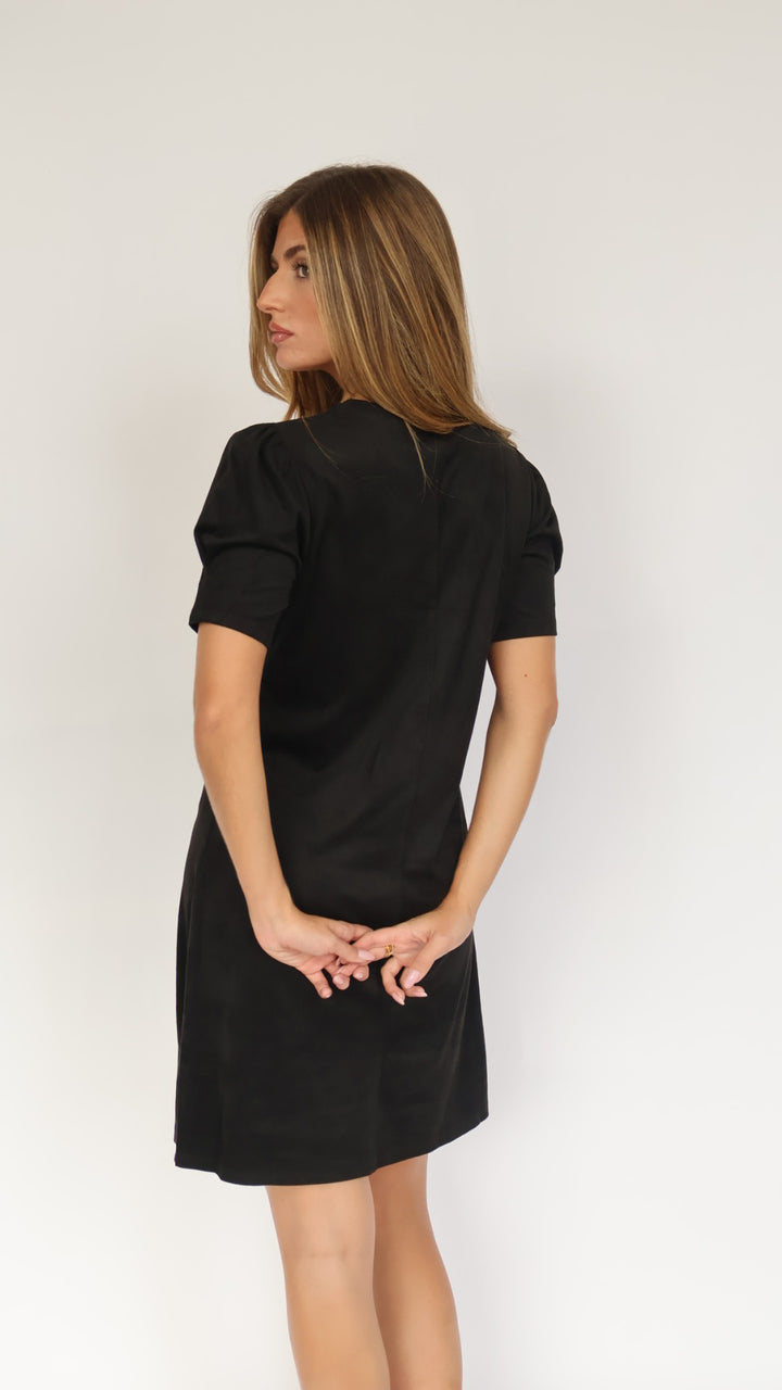 Vegan Suede Dress