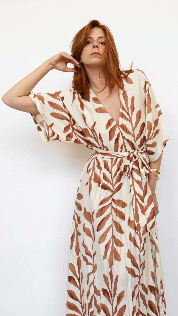 Kimono Maxi Dress