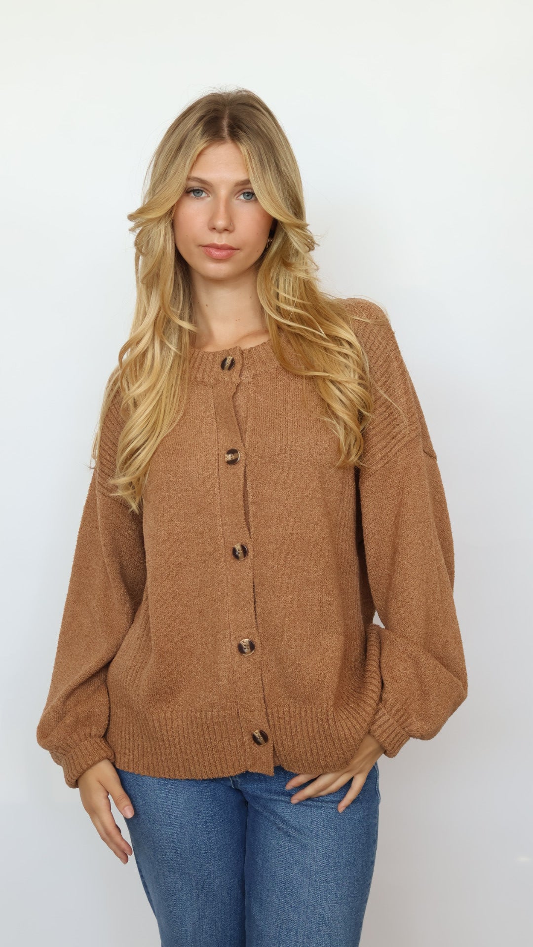 Chunky Oversized Knit Cardigan