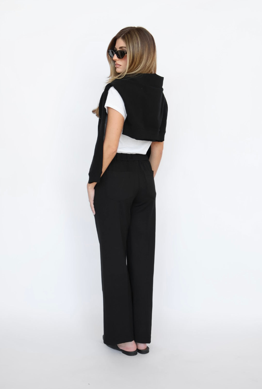 Preorder Another Love Bishop Stretch Wide Leg Trouser