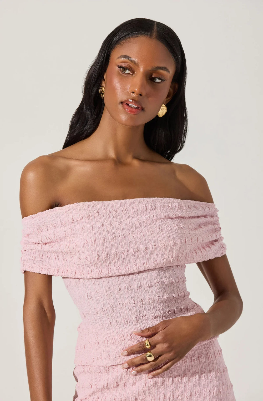 ASTR Knit Textured Top