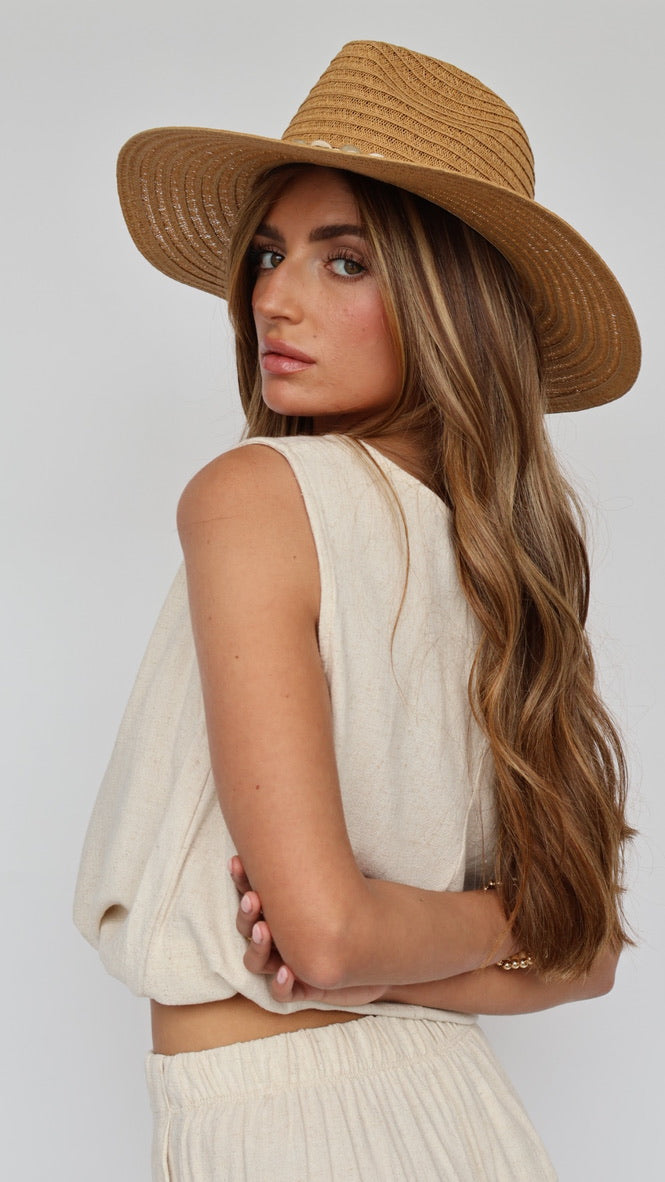 Veronica Drawstring Top