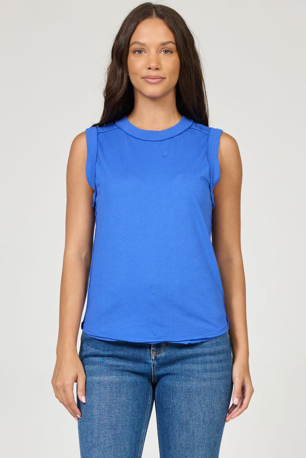 Zoe High Neck Loose Fit Tan