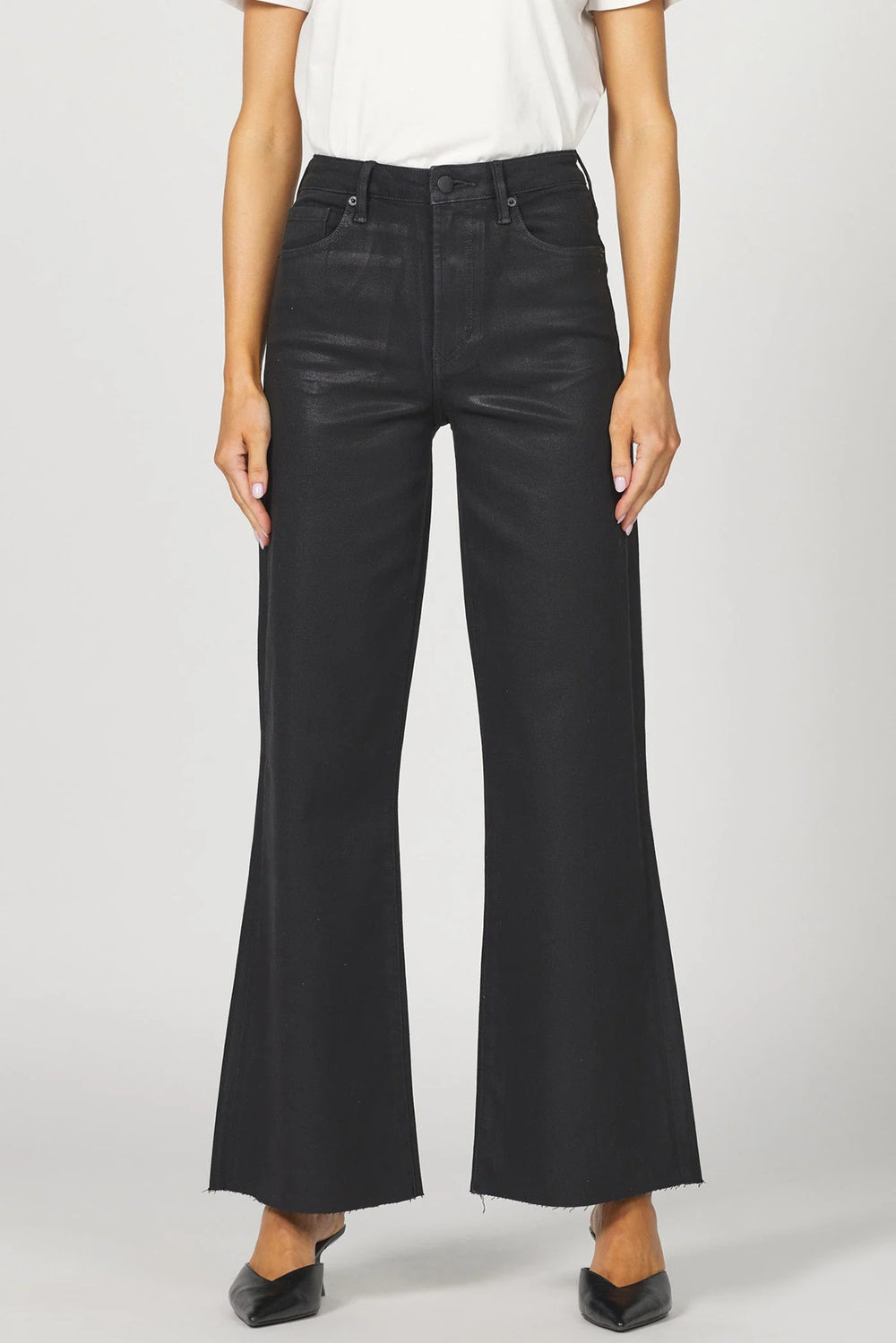 Dear John Denim Fiona Wide Leg Jeans Concrete