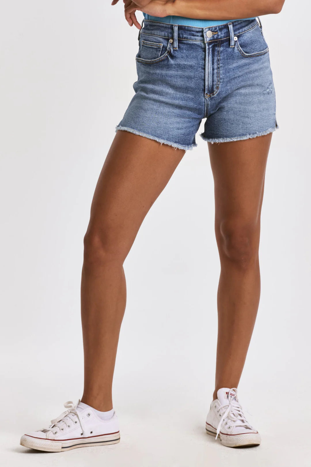 Carrie High Rise Clean Cut Shorts