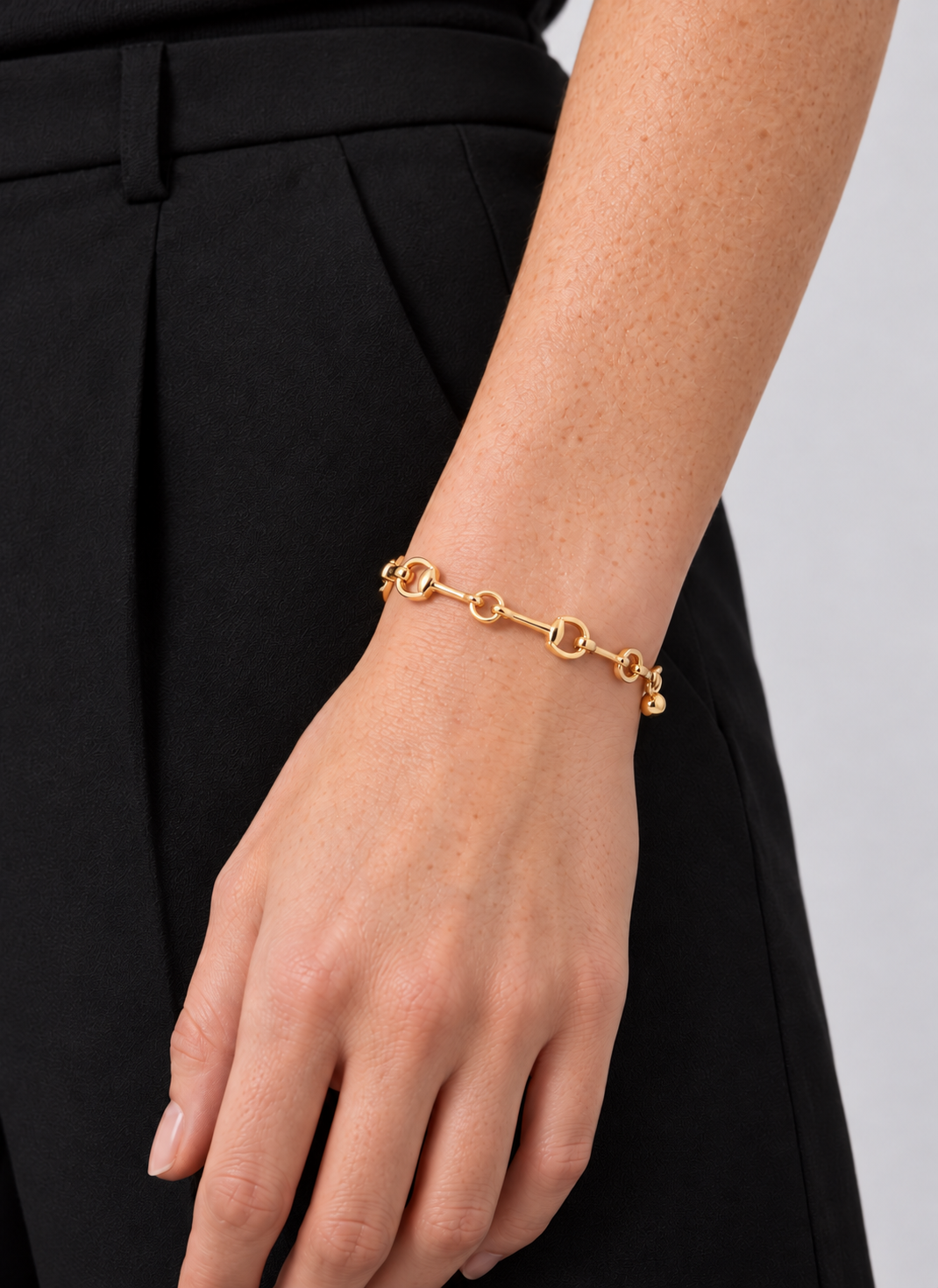 Horsebit Link Bracelet