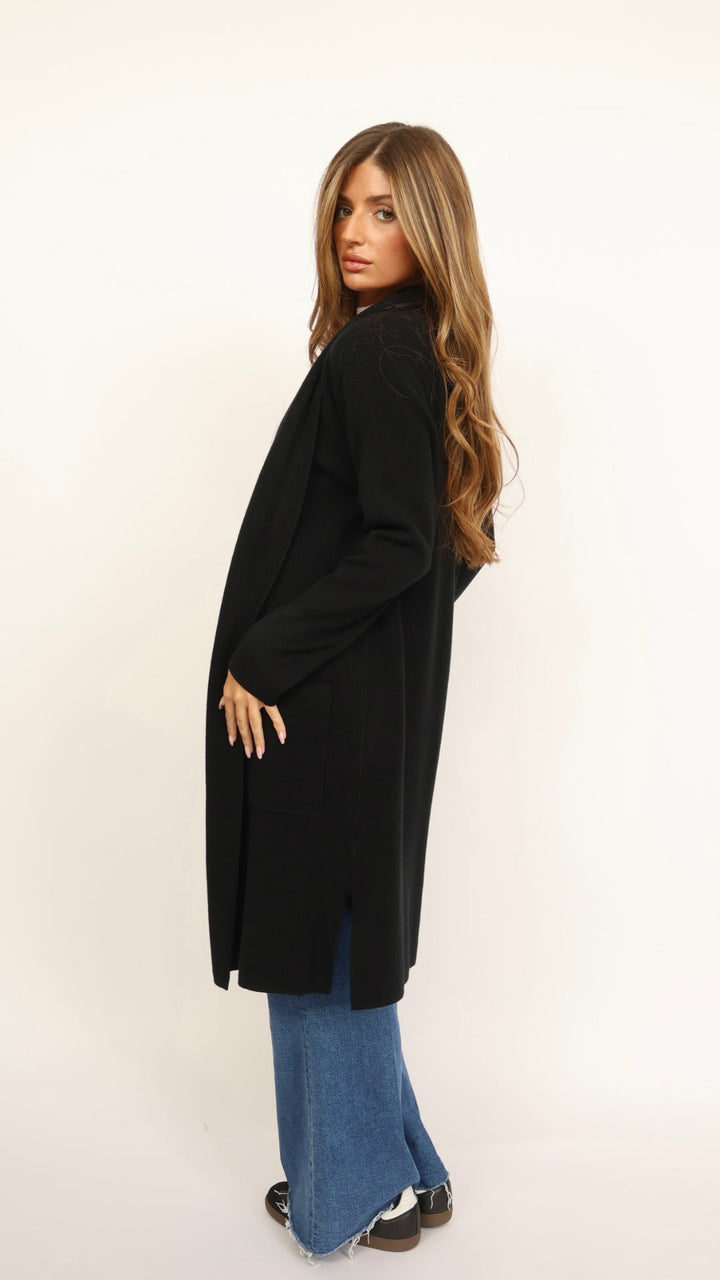 Pinch Classic Open Front Coat Cardigan