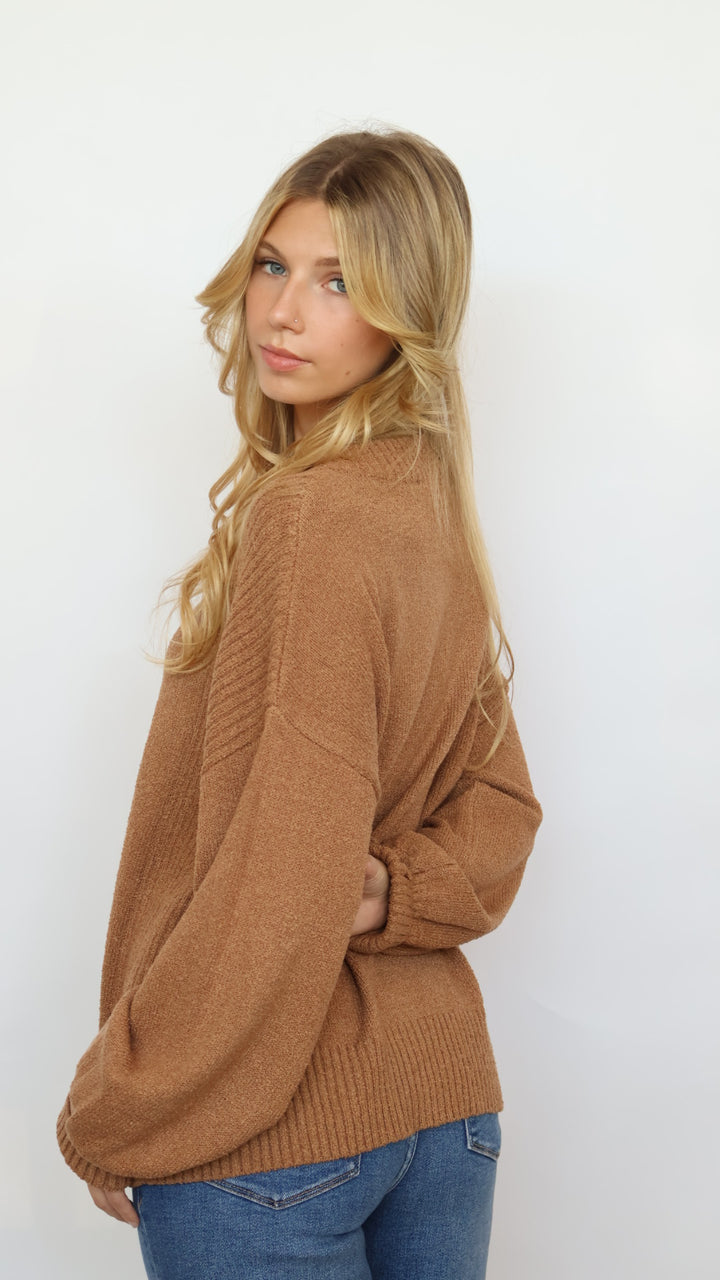 Chunky Oversized Knit Cardigan