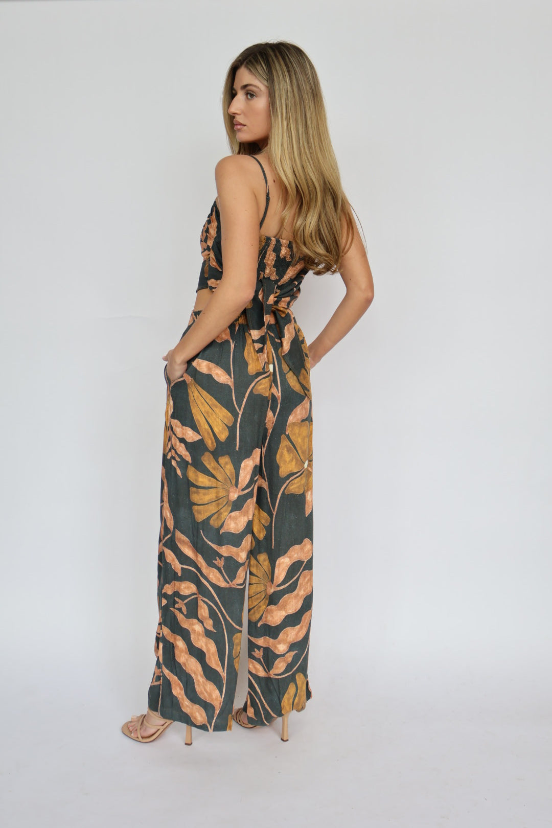 Pattern Palazzo Pants