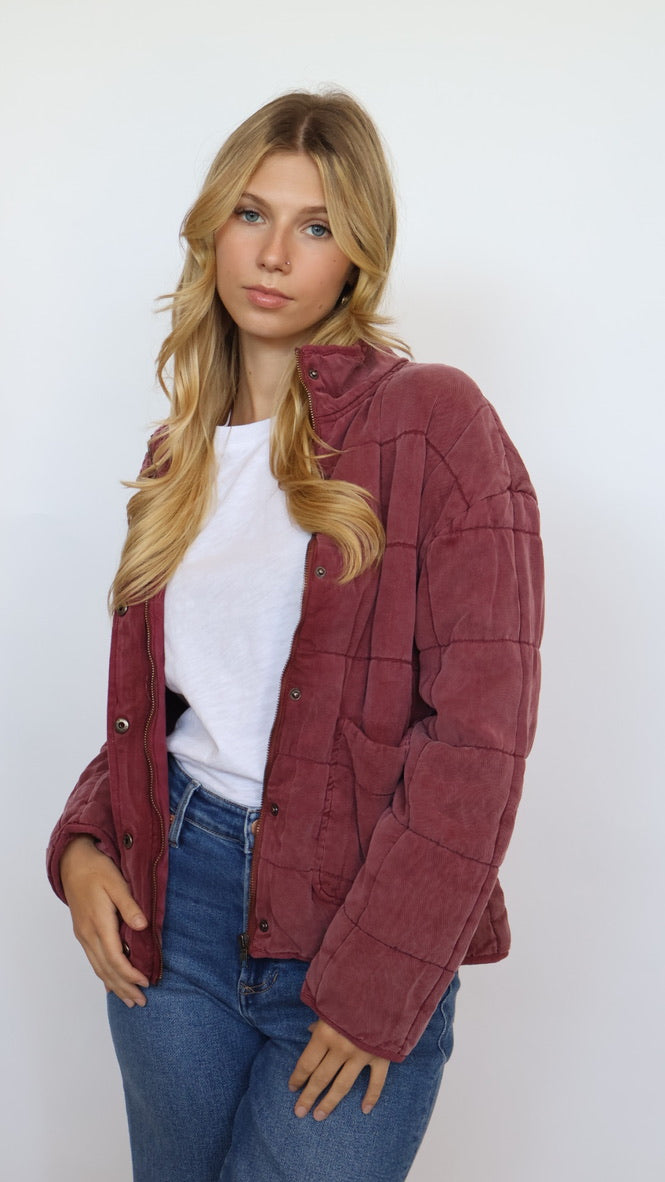 Thread & Supply Brina Quilted Puffer Jacket
