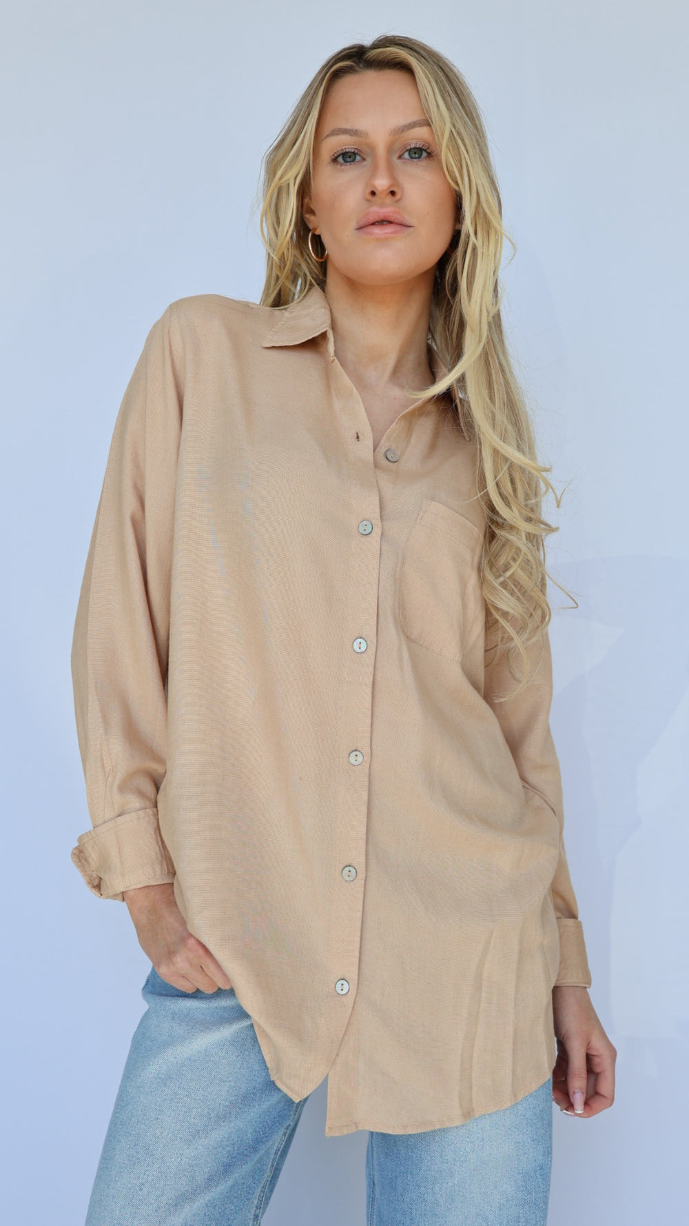 Oversized Button Down
