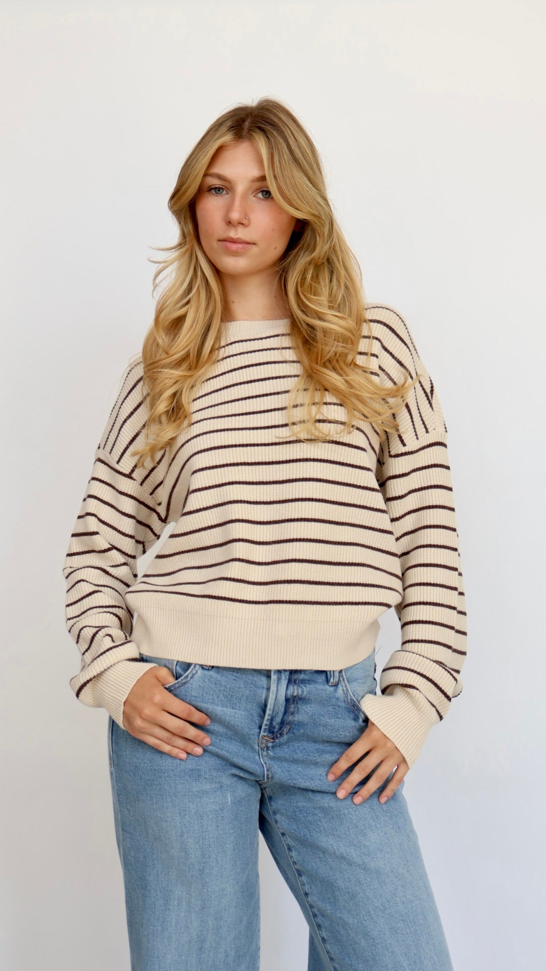 Thread & Supply Elys Stripe Sweater