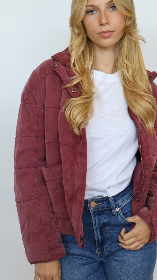 Thread & Supply Brina Quilted Puffer Jacket
