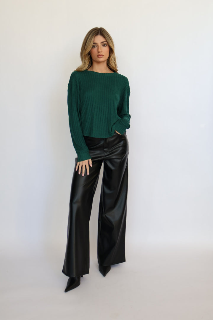 Z Supply Elfie Rib LS Top