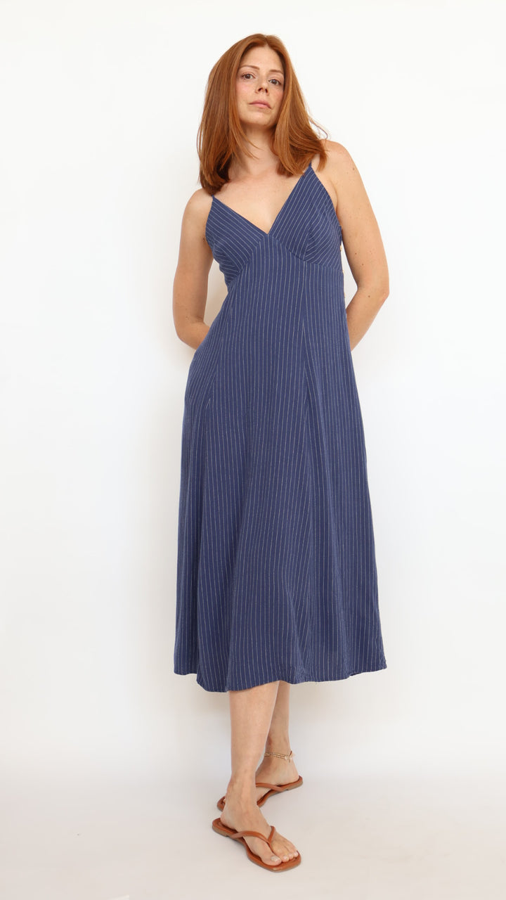 Linen Midi Dress