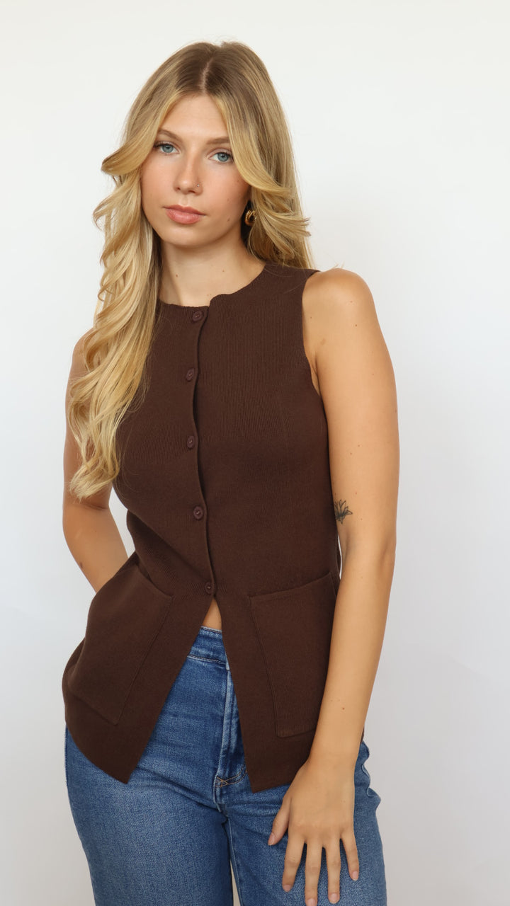 Classic Sleeveless Waistcoat