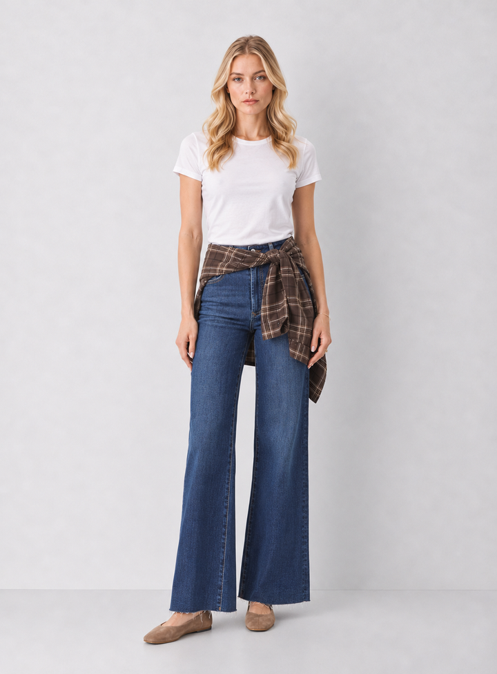 Dear John Fiona Wide Leg Jeans - Spotlight