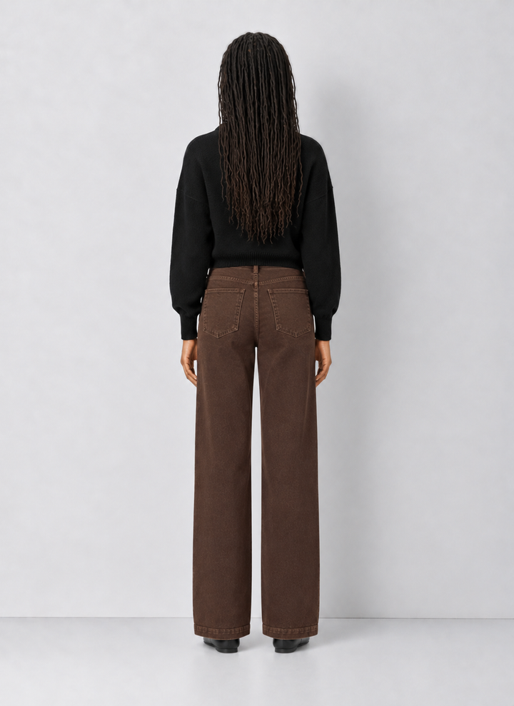 Patch Pocket Wide Leg