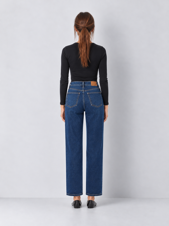 Arlo High Rise Petite Retro Wide Leg