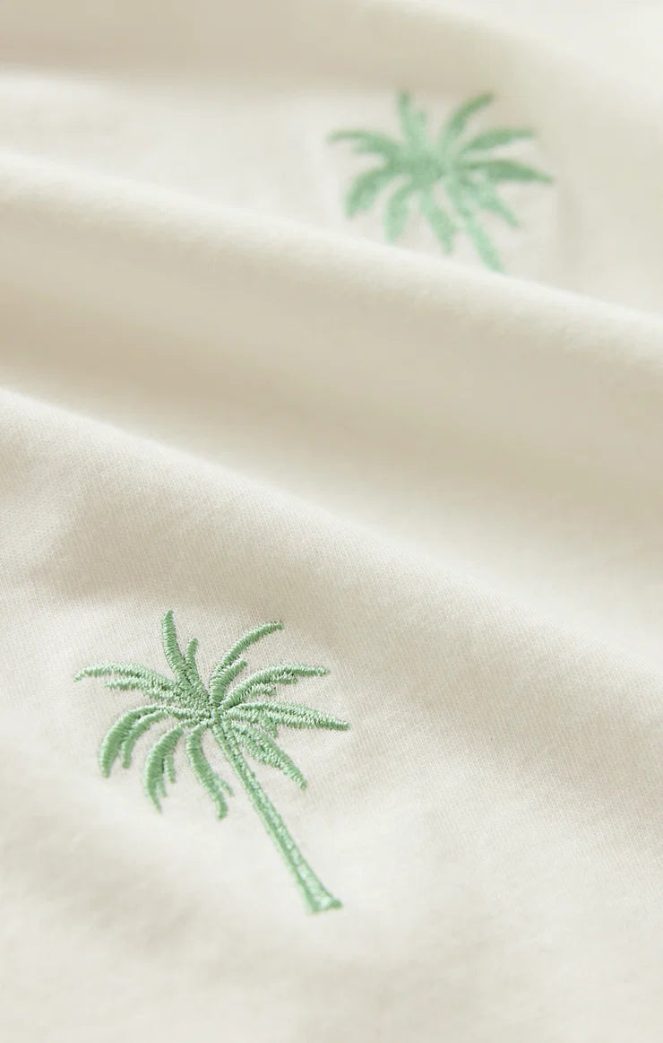 Z Supply Plams Boyfriend Tee