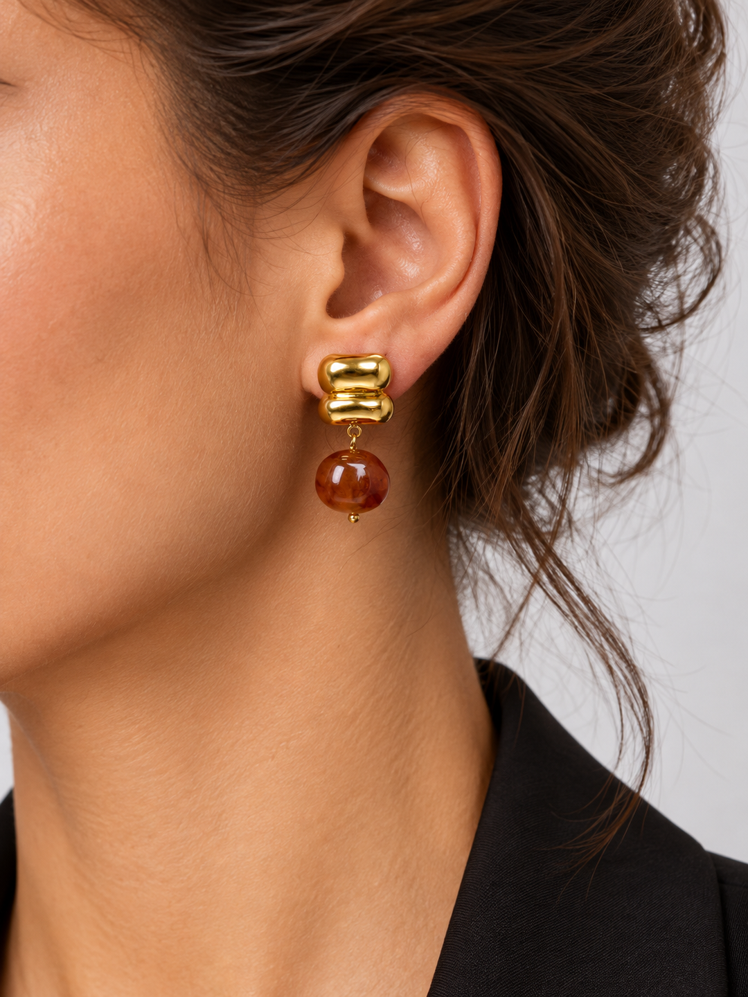 Agate Drop Earrings