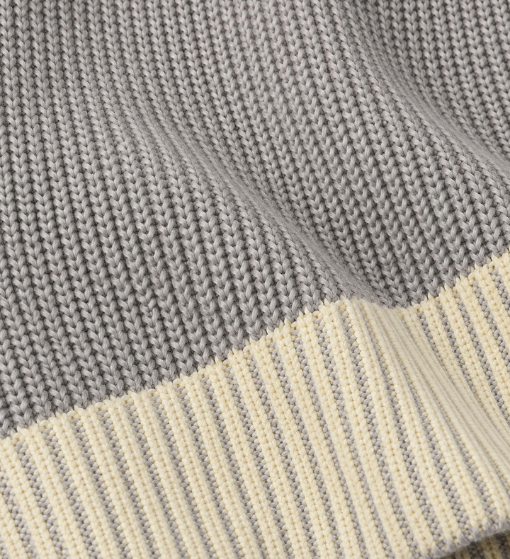 525 America Sienna Stripe Rib Pullover Sweater