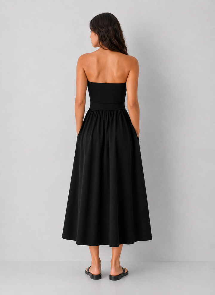 Tube Top Midi Dress