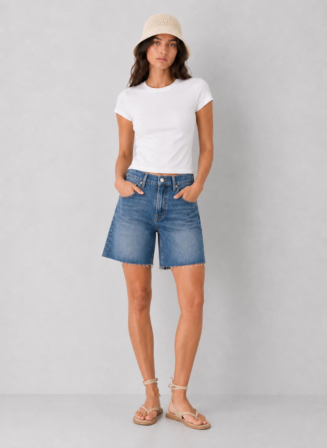 Just Black Denim Bermuda Short