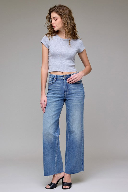 Logan Dad Wide Leg Jeans