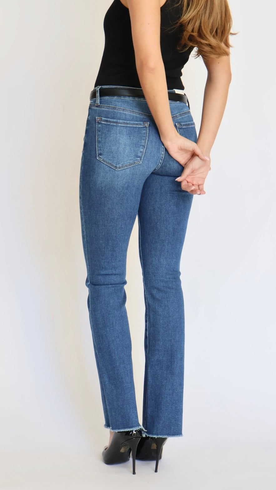 Vervet Remy Mid Rise Bootcut Jeans